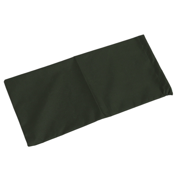 10 stk. Oversvømmelsessandposer Tomme Fortykkede 600D Polyester Bøjelige Snøre Oversvømmelseskontrolposer til Dør Garage Kælder Mørkegrøn