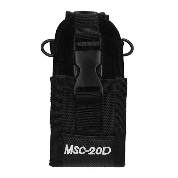 20D Nylon Arm Pack Svart Slitstark Walkie Talkie Väska
