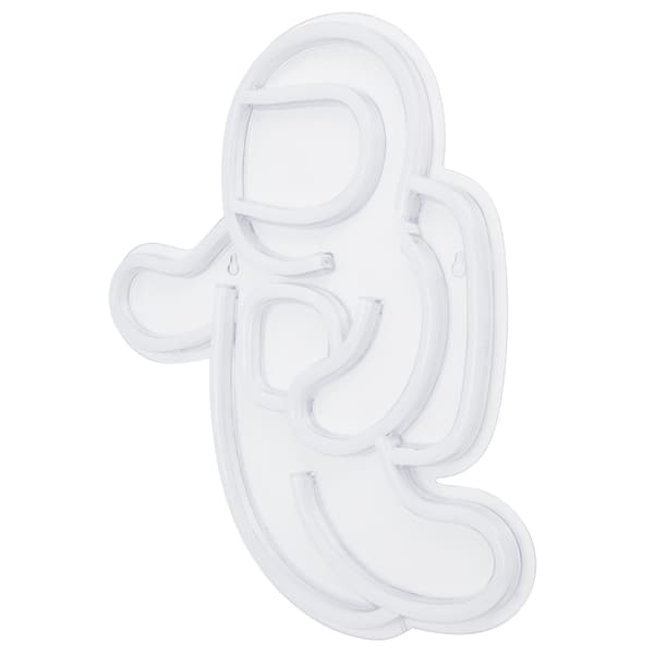 LED Astronaut Neonlys Innendørs USB Strømforsyning Neonlampe for Romdekorasjon