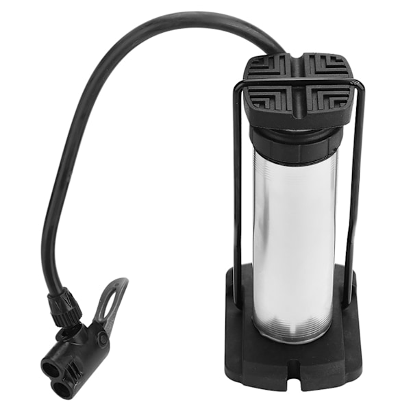 Mini Bike Pump Bärbar Cykel Motorcykel Fotpumpar Aluminiumlegering (silver)