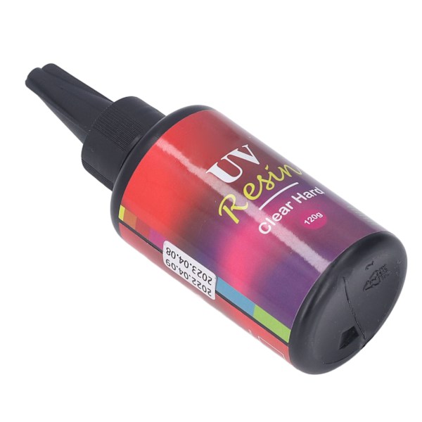 UV-liima, turvallinen, myrkytön, tiivis, DIY-korujen valmistukseen, läpinäkyvä UV-kristalliliima, akryylihartsi, kova liima 120g