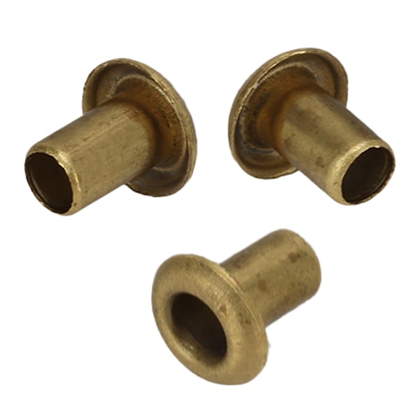 500 kpl Onttoja Niittejä 65 Kuparia Sileät Pinnat Helppo Asennus Vaateniitit DIY Käsitöihin 2,3x4,5x4,3mm