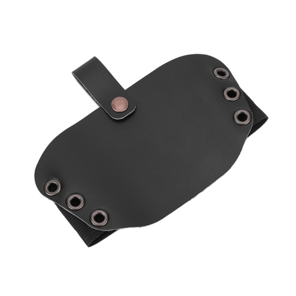 Højkvalitets PU-materiale Motorcykel Shift Guard Sko Støvler Protector Cover (Sort)