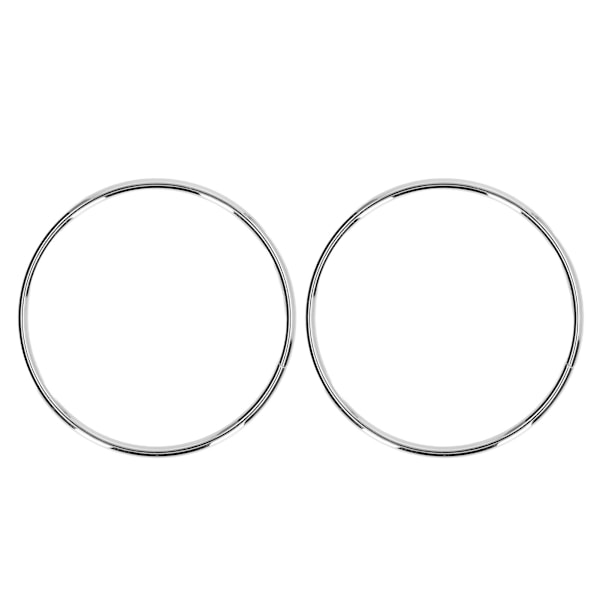 2 st Handtag till Handväska DIY Tillbehör Fint Utförande Rund Form Hög Hårdhet Väskhandtag Vit Nickel