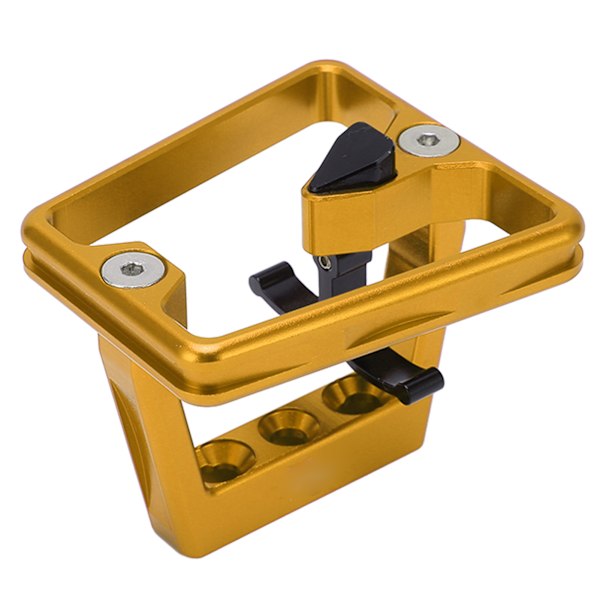 Foldbar cykel forreste bærer Adapter Aluminiumlegering Hul Skåret Mount Base til Poday Gold