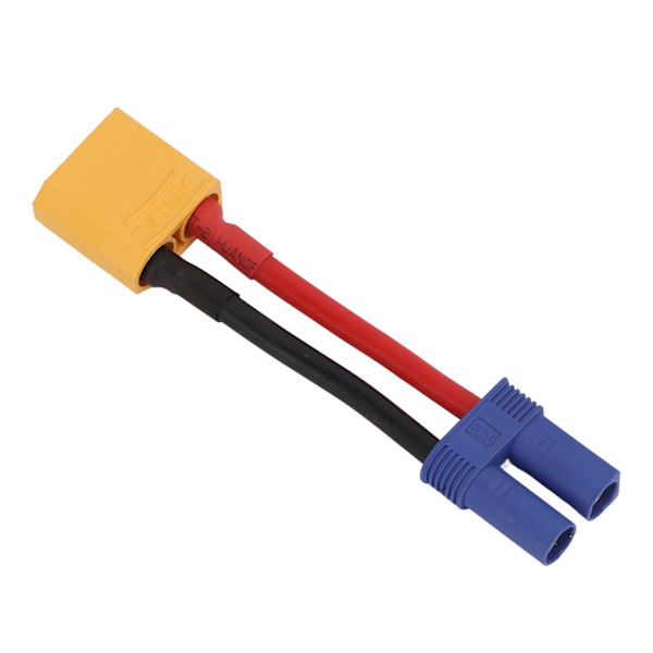 RC Car EC5 Connector Professional XT90 hane till EC5 hona kabel för RC bilar 12AWG