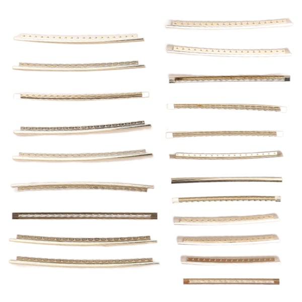 Gitar Fret Wires Kit Kobber Nikkel Fretwire Gripebrett Reservedeler Tilbehør GG07