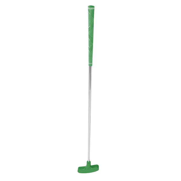 24 tommer Mini Golf Puttere til Børn med Gummihoved og Stålskaft (Grøn)