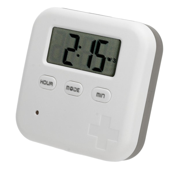 Smart Medicin Organizer med Timer och Bell Reminder - Grå