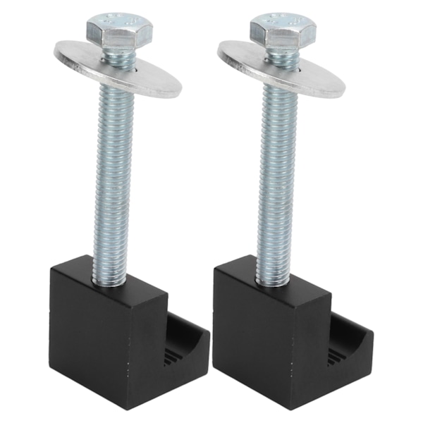 2 st Universal Tyngre Verktygslåda Fästband Aluminiumlegering J-Krokar Korsning för Pickup Truck