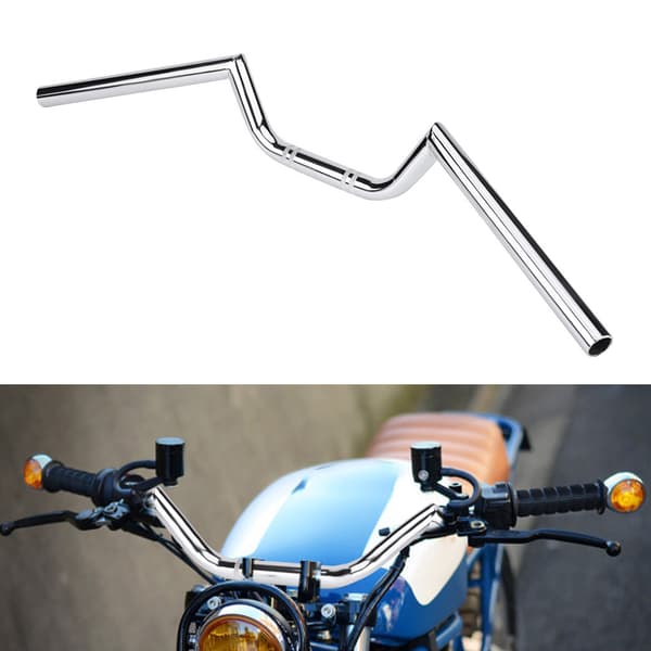 Universal Motorcykel Refit Tracker Styre Drag Bar Ersättningsdel (Krom)