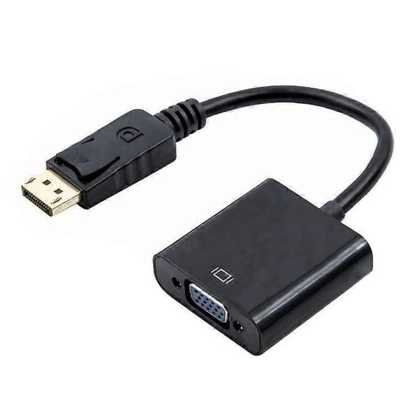 DisplayPort DP Uros-VGA Naaras-sovitinkaapeli PC-projektoritelevisiolle JIKAIX