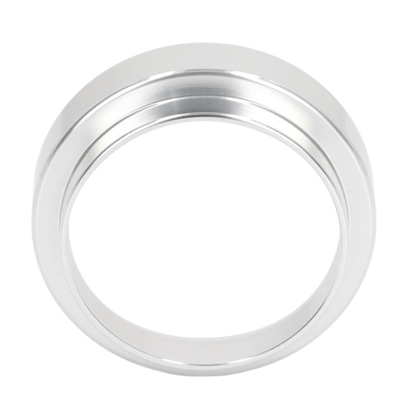 Kaffe doseringsring i aluminium, lækagesikker kaffedoseringsring til hjemmet, 54 mm/2,1 tommer