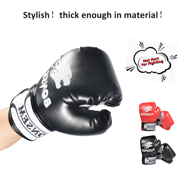 Boksehandsker med fuld finger, Punching Mitts, Træningshandsker, Kickbokshandsker, Punching Bag Handsker