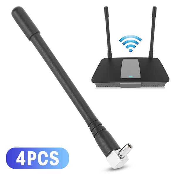 4 kpl Miniantenni Langaton Reititys Verkkokortti 3G/4G Ulkoiset Wifi-antennit Y404 TS9