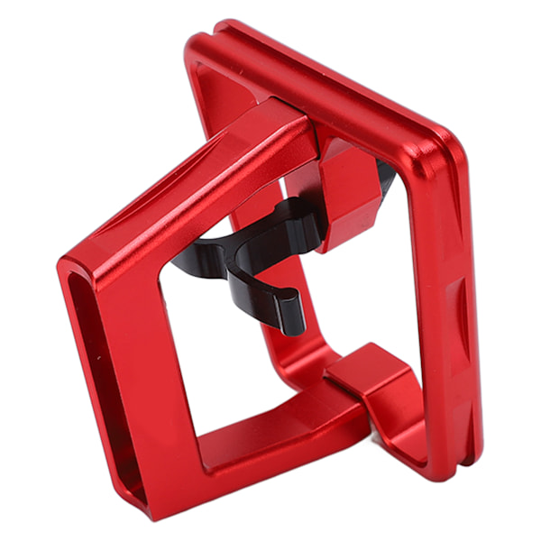 Folding Bike Front Carrier Adapter Aluminium Alloy Hollow Carved Mount Base for PODAY RED