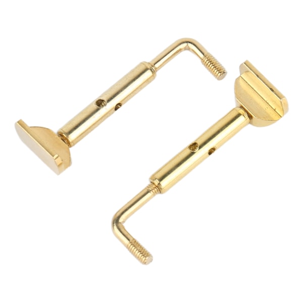 2 stk Fiolin Fine Tuner Tone Kvalitetsforbedring Nøyaktig Fiolin String Finjuster for Erstatning Tuning