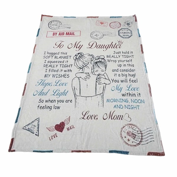 Kaste tæppe polyester varmt dobbeltsidet aircondition tæppe multifunktion til hjemmekontor PJ200824 A052 150x220cm/4.92x7.22ft