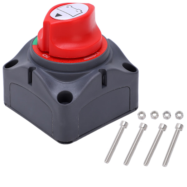 Batteri Afbryder 12V‑48V 2-vejs Battery Master Disconnect Switch Isolator til båd yacht