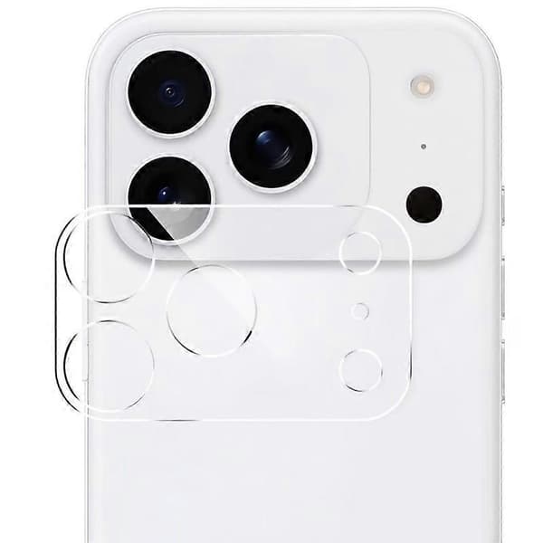 For iPhone 17 Pro Camera Lens Protector WANLONFENG Full Coverage HD Clear Lens Film with Cleaning