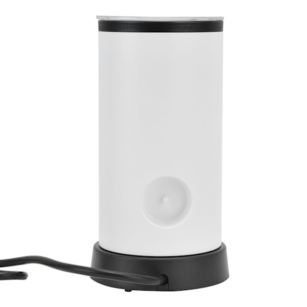 Melkeskummer Mini Automatisk Kaffe Lav Støy Skummende Maskin for Cappuccino Latte Kaffe Hvit EU Plugg 220‑240V