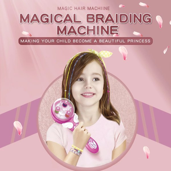 Elektriskt automatiskt hårflätningsverktyg för barn - enkelt styling!