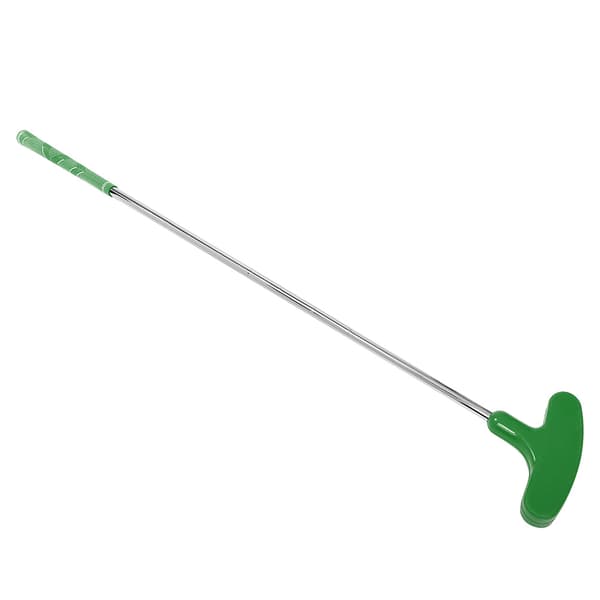 24 tommer Mini Golf Puttere til Børn med Gummihoved og Stålskaft (Grøn)