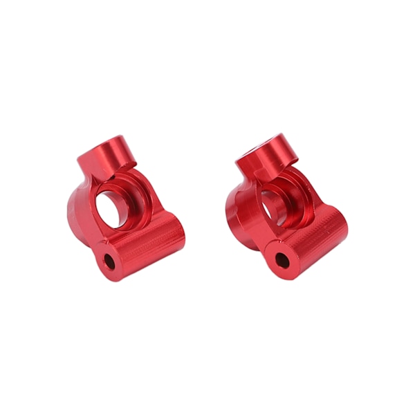 2 stk RC bil bagaksel faste kop sæder Aluminiumlegering Styrkop til LOSI 1/18 Mini T 2.0 2WDRed