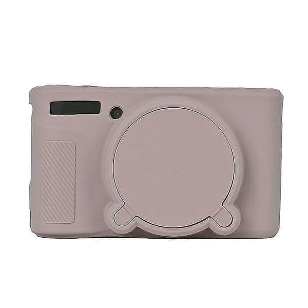 z0T Soft Silicone Protective Case for Canon SX740 SX730 Anti-fall l1C Camera Protector - Grey