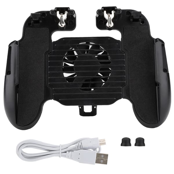 Mobiltelefon Game Controller Køleventilator Varmeafledning Gamepad Spil Hjælpenøgle