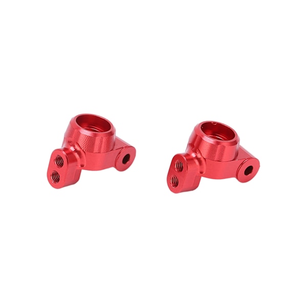 2 stk RC bil bagaksel faste kop sæder Aluminiumlegering Styrkop til LOSI 1/18 Mini T 2.0 2WDRed
