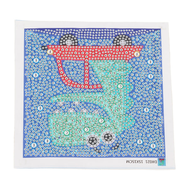 Rhinestone Målning Tecknad Stilren Design Unik Lyster Resin Paljetter 5D DIY Rhinestone Målningskit