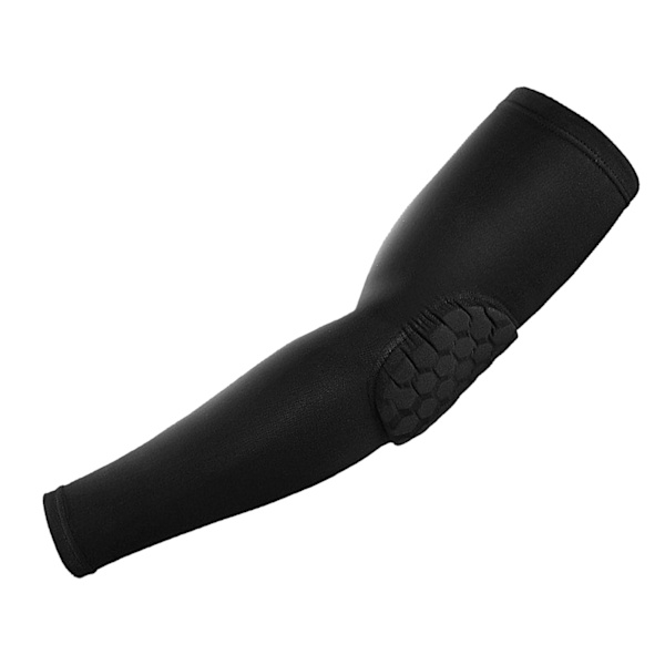 Basketbollärm för barn och vuxna, utomhuslöpning, sport, krockssäker, armprotex, svart, XL