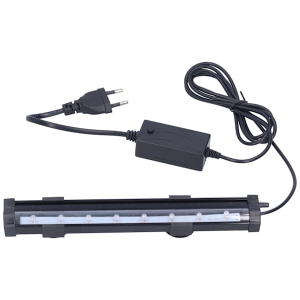 Akvarie LED-lys Farverig skiftende Ultra Bright Fisktanklampe med sugekop EU-stik 220V