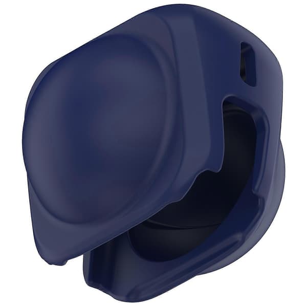 For Insta360 X5 X4 Anti-scratch Camera Lens Protector Flexible Silicone Case - Dark Blue