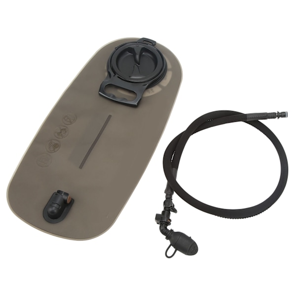 TPU Vattenpåse med PVC Drickslang Stor Kapacitet Utomhus Dricksväska Bergsklättring Löpning Reservoar Väska 2.5L