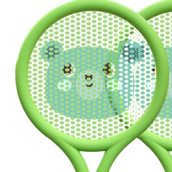 Lett badmintonracket for barn - grønnbjørndesign - innendørs/utendørs - 3-7 år