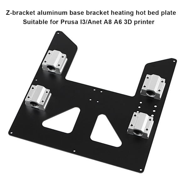 3D-tulostimen lisätarvikkeet Z-akselin lämpöpedin tukilevyn liukusarja Prusa I3/Anet A8 A6 -malleille