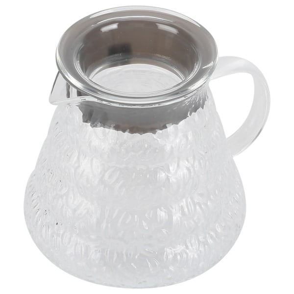 Borosilikatglas Kaffeekanne Manuelle Kaffeemaschine Wasserkocher für Zuhause Küche Restaurant 600ml