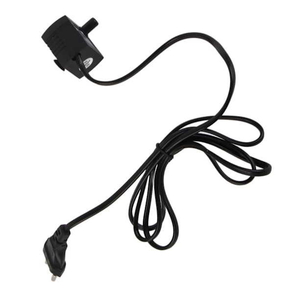 Mini Uppotettava Vedenpumppu Säädettävä Hiljainen IPX8 Vedenkestävä Suihkulähdepumppu Imukappaleella Akvaarioon EU-Pistoke 220‑240V