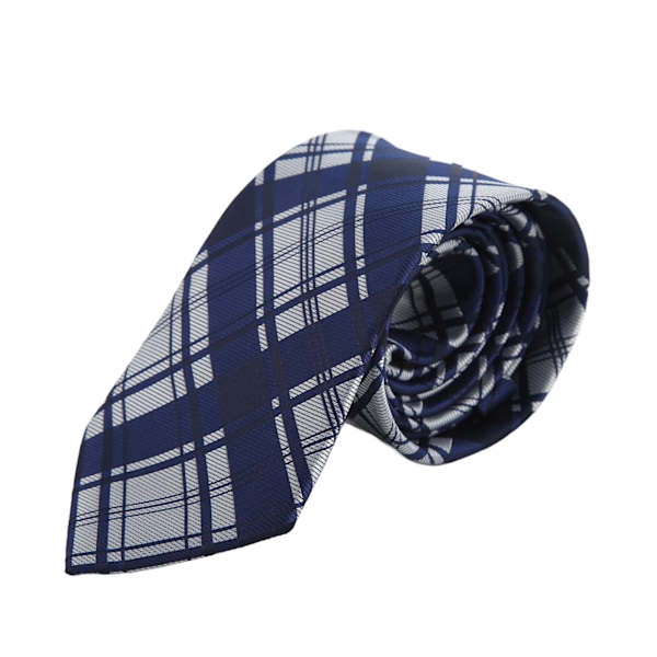 PlaidMen Slips Klassisk Stil Polyester Garn Design Business Slips til Bryllupper Fester Forretning