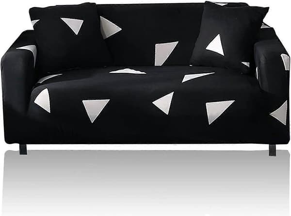 Sofatrekk elastisk stretch sofatrekk, for 1-seter. L-formet hjørnesofa krever to