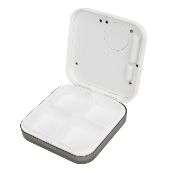Smart Medicin Organizer med Timer och Bell Reminder - Grå