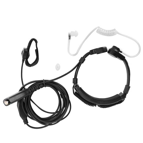 STP9000 Skalbart Halsmikrofon Vibrations WalkieTalkie Headset Radio Monitor Hörsnäcka