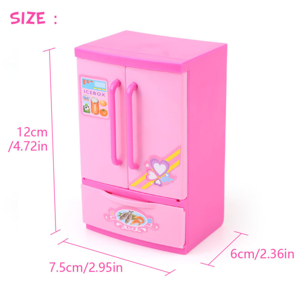 Pædagogisk minikøleskab til børn - Rollelegetøj