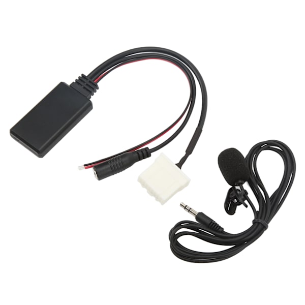 Bilradioadapter Bluetooth 5.0 Musikk AUX Lydinngang Håndfri Telefonsamtale Adapter Erstatning for Mazda 3 6 5 2 MX5 RX8