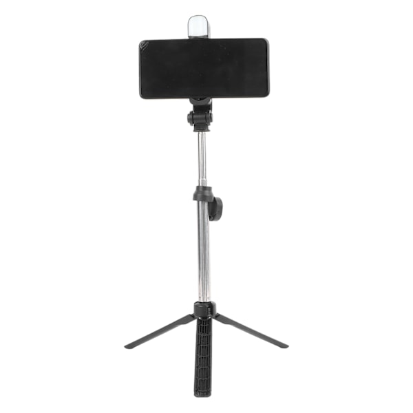 Mini Stativ Sort ABS 360 Grader Rotérbar Justerbar Højde Fjernbetjening Vlogging Stativ til Telefon Live Streaming