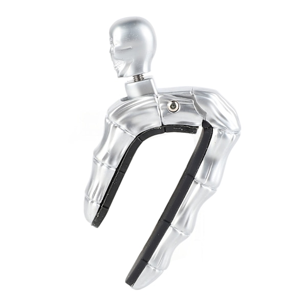Akustisk gitar Capo Skull Shape Ganske kul metall elektrisk klassisk gitar Capo for Ukulele Silver