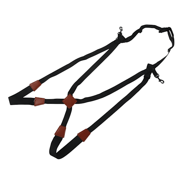 Drone Halsbåndsort Nylon Plast PU Læder Besparelsesindsats RC Racer Controller Rem til Voksne Skulder Udendørs