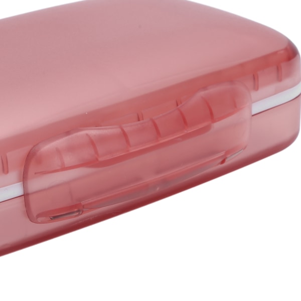 Suurikapasiteettinen organizer pillerirasia - case, kosteudenpitävä säiliö (vaaleanpunainen) pink